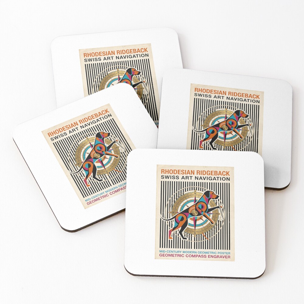 Item preview, Coasters (Set of 4) designed and sold by PictoVibe.