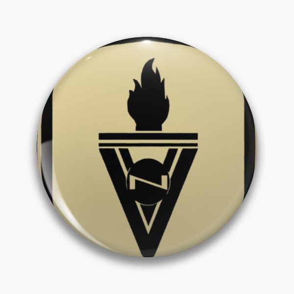 Item preview, Traditional Heraldic Shield Torch Flame Latin Quote Badge designed and sold by PietroSchultz.