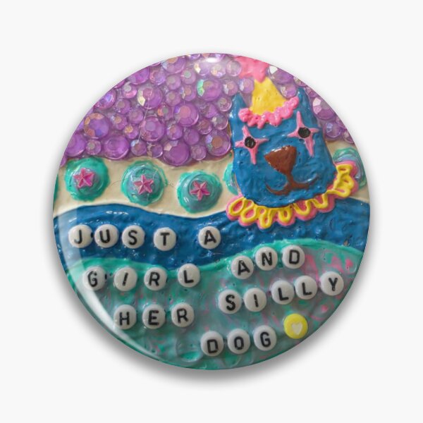 Item preview, Just a Girl and her Dog designed and sold by Hyperfixationsbym.