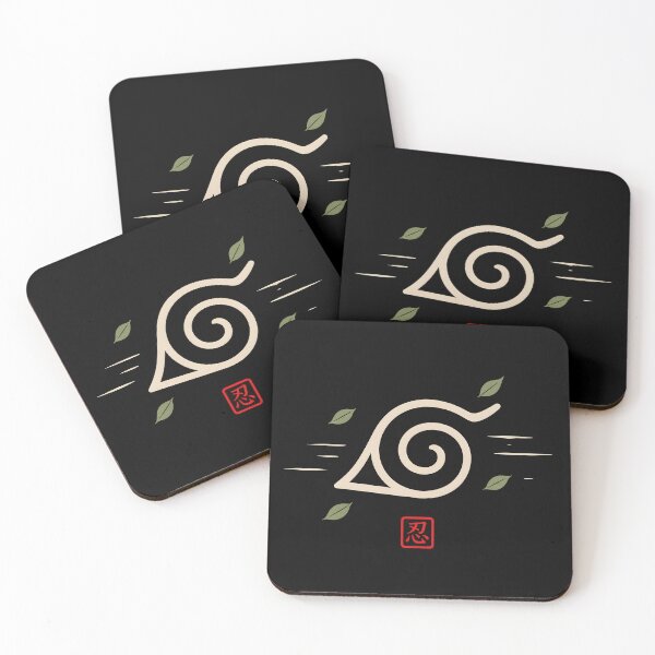 Item preview, Konoha Hidden Leaf Symbol Naruto Ninja Art designed and sold by QubekShop.