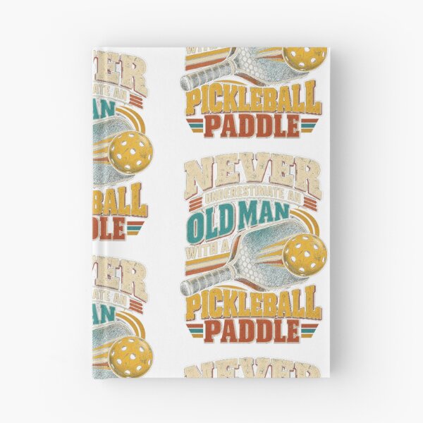 Item preview, Mens Never Underestimate an Old Man with A Pickleball Paddle vintage designed and sold by EmmaSchaffer1.