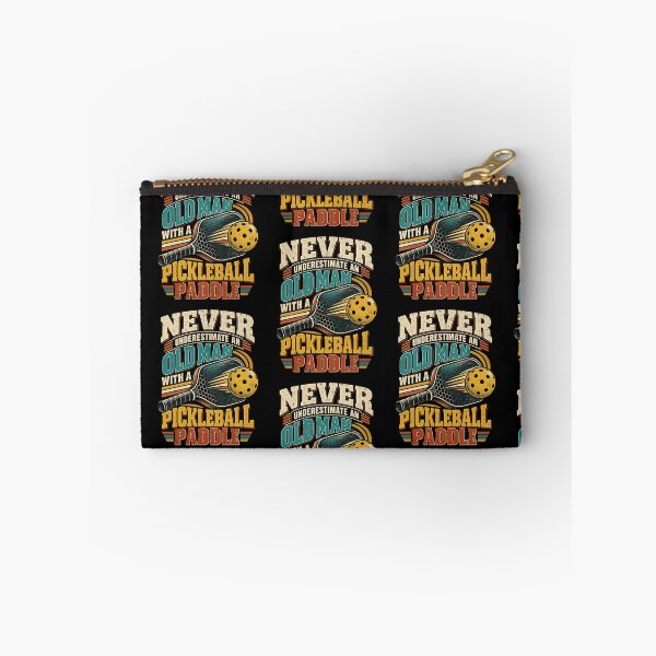 Item preview, Mens Never Underestimate an Old Man with A Pickleball Paddle vintage designed and sold by EmmaSchaffer1.