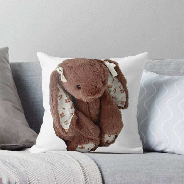 Item preview, jellycat chocolate bow bunny designed and sold by teethfairy.