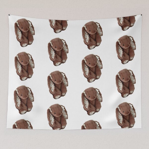 Item preview, jellycat chocolate bow bunny designed and sold by teethfairy.