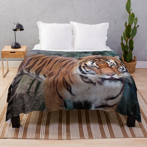 Item preview, Majestic Tiger in Lush Habitat designed and sold by Savannah Gibbs.