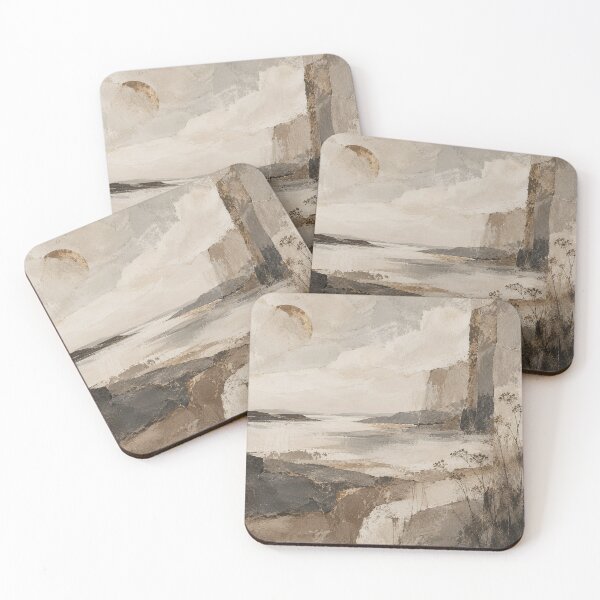 Item preview, Nordic Ocean Landscape  designed and sold by WeaveSphere.