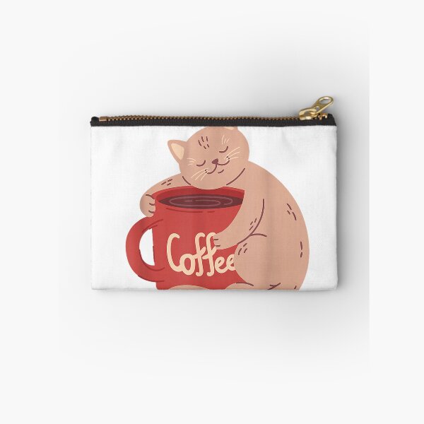 Item preview, Life Begins After Coffee - Coffee Lover Caffeine Sleepy Cat T-Shirt designed and sold by hapitoss.