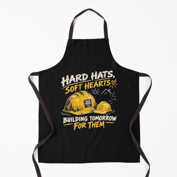 Item preview, Hard Hats Soft Hearts Trade Dad Shirt designed and sold by StudioBilly3000.