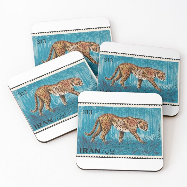 Item preview, Copy of Cheetah of Iran Stamp Series 313 #2 designed and sold by éléphant noir.