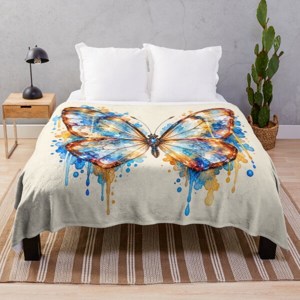 Item preview, Sparkling Watercolor Butterfly designed and sold by Peachy Dreams.