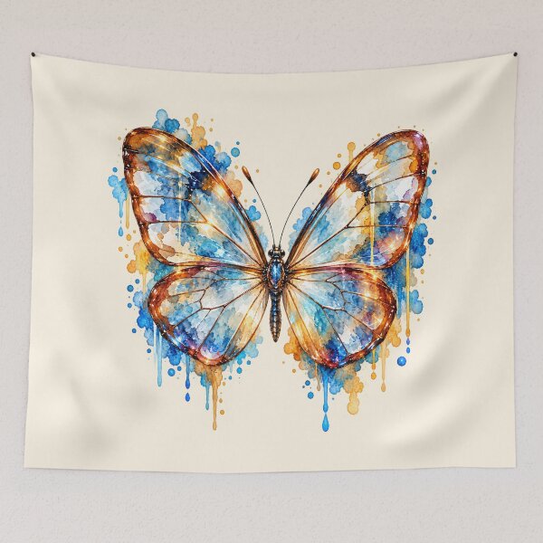 Item preview, Sparkling Watercolor Butterfly designed and sold by Peachy Dreams.