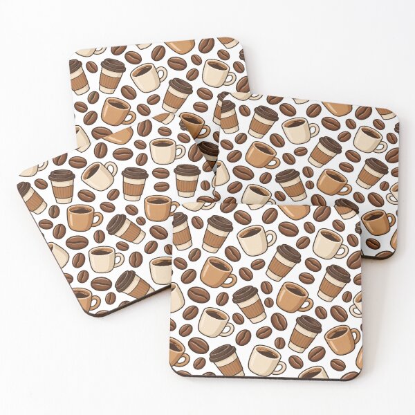 Item preview, Cozy Coffee Cups and Beans designed and sold by Kybruno's Creations.