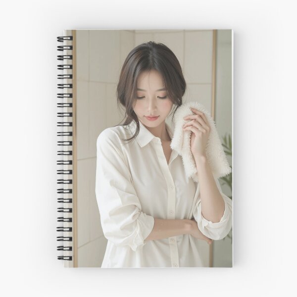 Item preview, Pure Morning Glow — Soft Light and White Blouse designed and sold by SEIMEI2025.