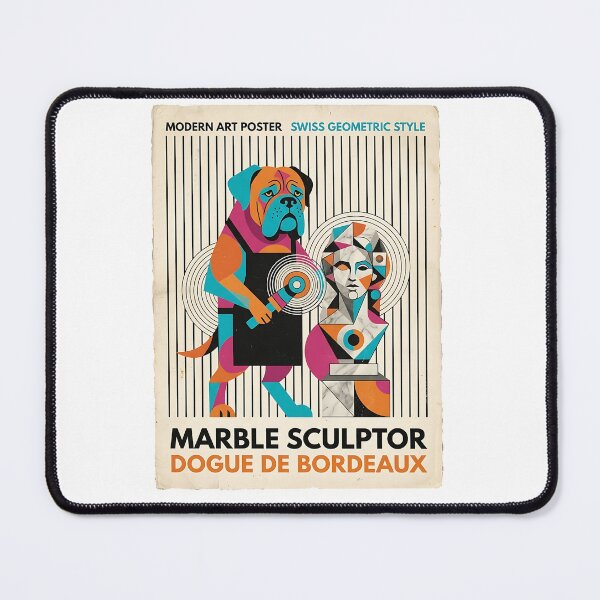 Item preview, Dogue de Bordeaux Marble Sculptor designed and sold by PictoVibe.