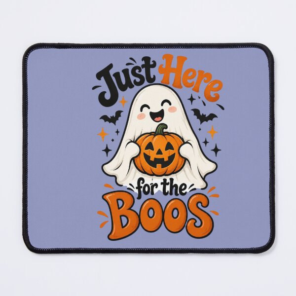 Item preview, Just Here for the Boos Cute Ghost Pumpkin Halloween Design designed and sold by Sanika arts .