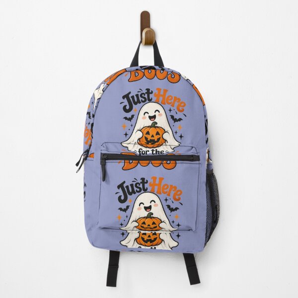 Item preview, Just Here for the Boos Cute Ghost Pumpkin Halloween Design designed and sold by Sanika arts .