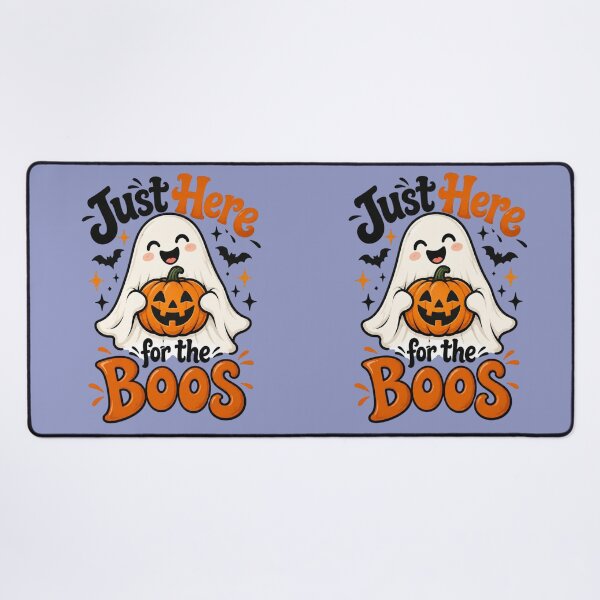 Item preview, Just Here for the Boos Cute Ghost Pumpkin Halloween Design designed and sold by Sanika arts .