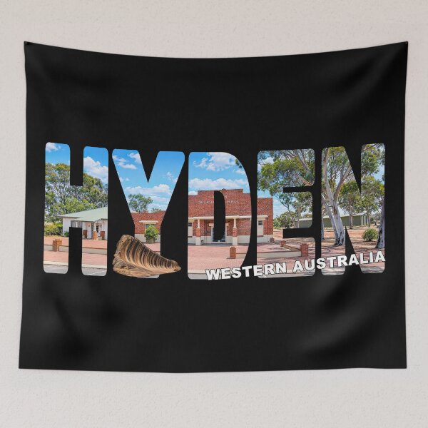 Item preview, HYDEN Western Australia - Memorial Hall Weatbelt Region Wave Rock designed and sold by Adam Gormley.