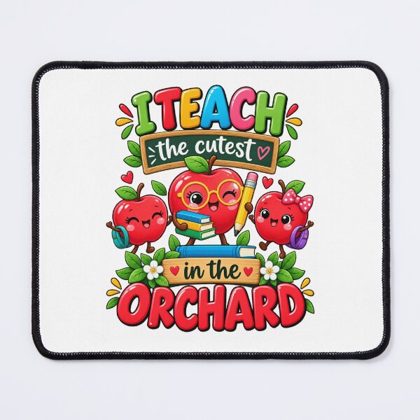 Item preview, I Teach the Cutest Apples in the Orchard Cute Fall Teacher designed and sold by ParkerDuerson.
