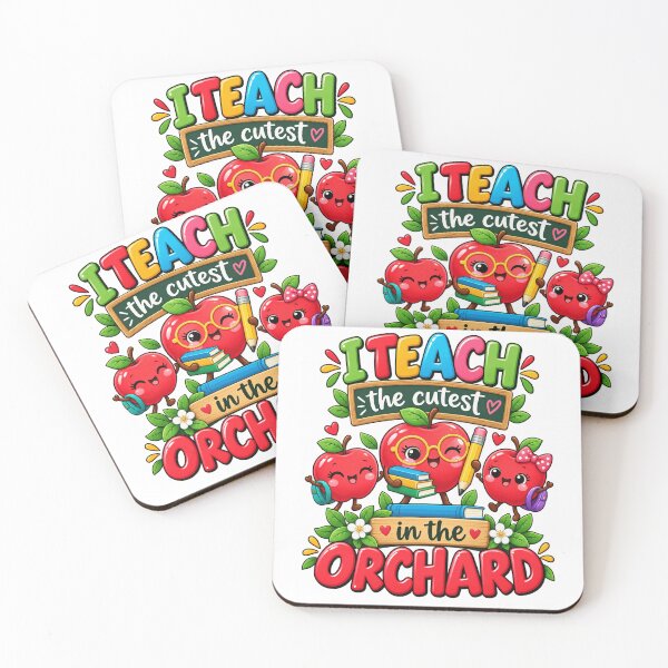 Item preview, I Teach the Cutest Apples in the Orchard Cute Fall Teacher designed and sold by ParkerDuerson.