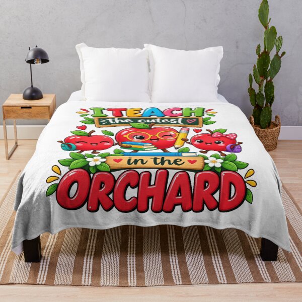 Item preview, I Teach the Cutest Apples in the Orchard Cute Fall Teacher designed and sold by ParkerDuerson.