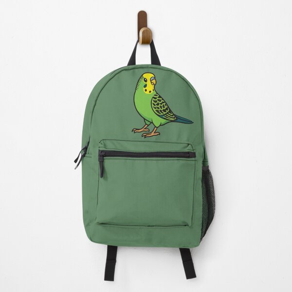 Item preview, Green and Yellow Budgie: Cute Cartoon Parakeet designed and sold by Aritxa.