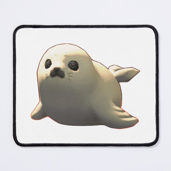 Item preview, low poly baby seal designed and sold by teethfairy.