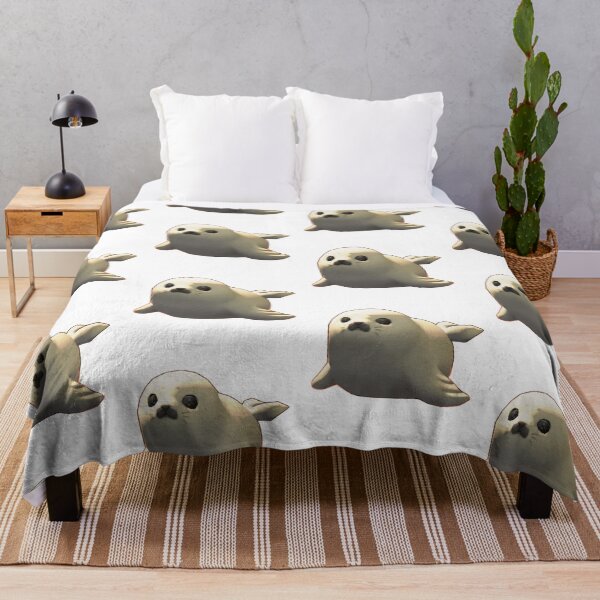 Item preview, low poly baby seal designed and sold by teethfairy.