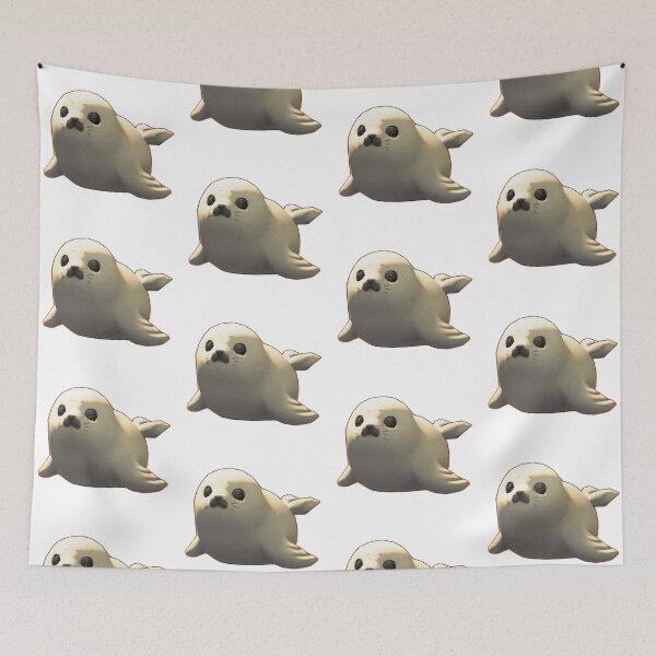 Item preview, low poly baby seal designed and sold by teethfairy.