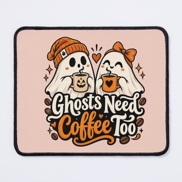 Item preview, Ghosts Need Coffee Too Cute Ghost Coffee Halloween Design – Funny Spooky Coffee Lover Gift designed and sold by Sanika arts .