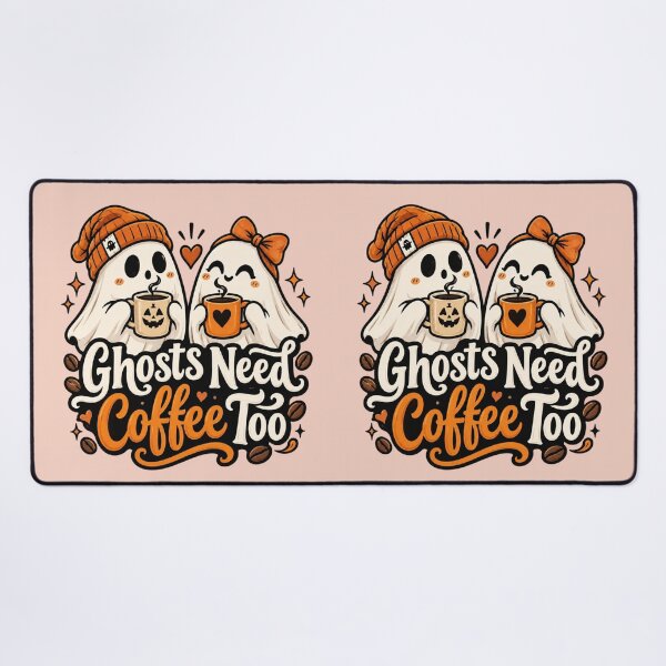 Item preview, Ghosts Need Coffee Too Cute Ghost Coffee Halloween Design – Funny Spooky Coffee Lover Gift designed and sold by Sanika arts .