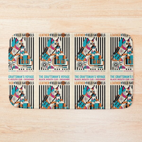 Item preview, Black Mouth Cur Map-Case Maker designed and sold by PictoVibe.
