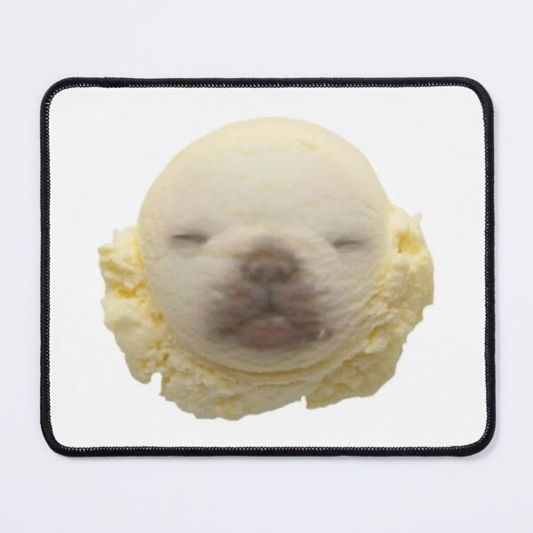 Item preview, ice cream baby seal designed and sold by teethfairy.