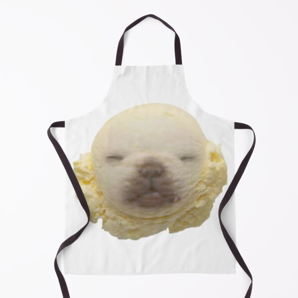 Item preview, ice cream baby seal designed and sold by teethfairy.