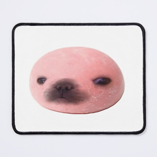 Item preview, pink mochi baby seal designed and sold by teethfairy.