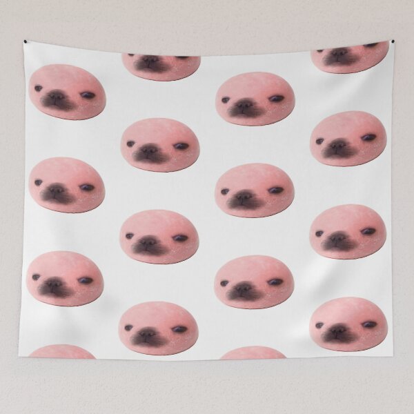 Item preview, pink mochi baby seal designed and sold by teethfairy.