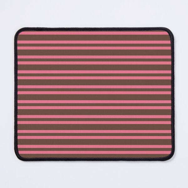Item preview, Striped Pattern Pink Brown designed and sold by ArtbyDebbieC.