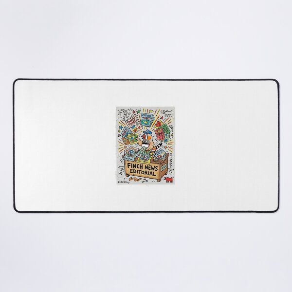 Item preview, Zebra Finch Newsstand Editor designed and sold by PictoVibe.