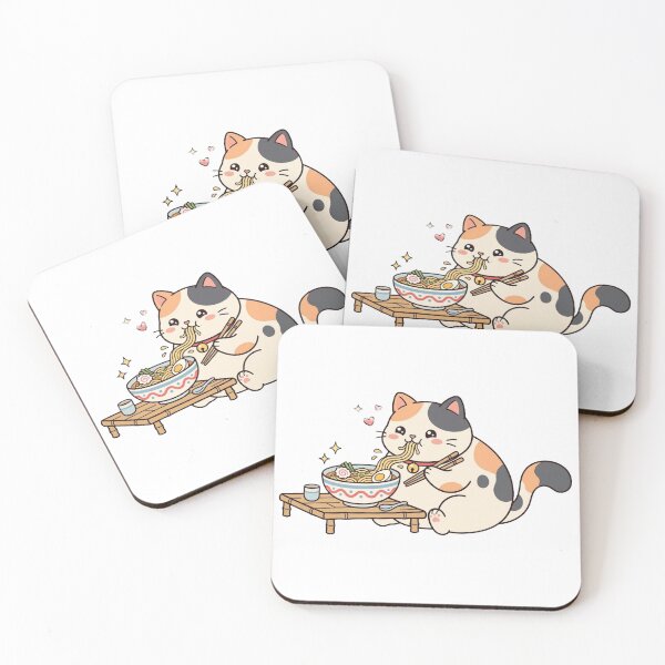 Item preview, Michi Ramen - Gatito Kawaii Japonés designed and sold by conamor-bymel.