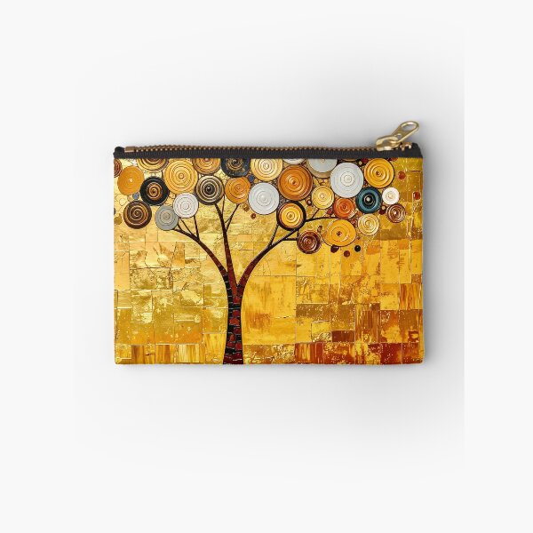 Item preview, Ornate Gold Leaf and Mosaic Circle Tree designed and sold by Vicky Brago-Mitchell®.