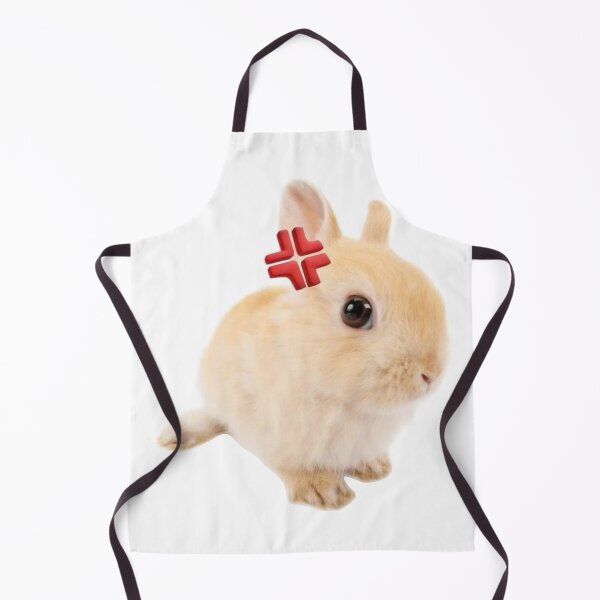 Item preview, angry bunny emote designed and sold by teethfairy.