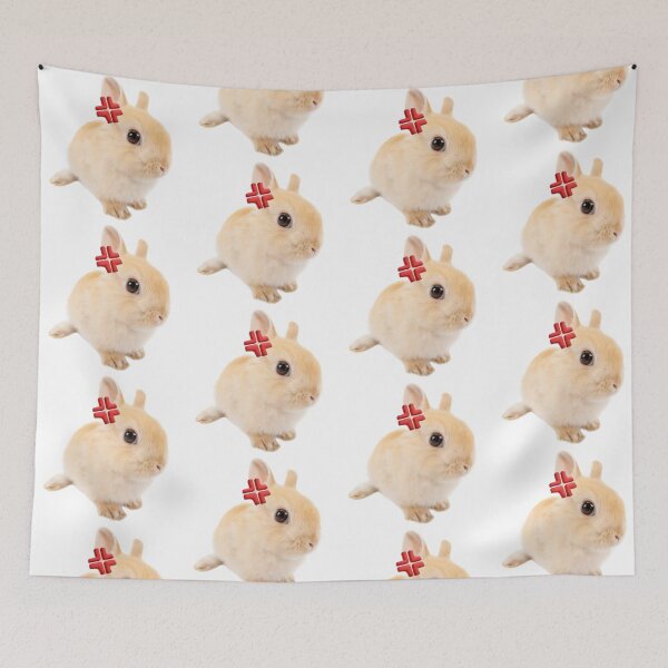 Item preview, angry bunny emote designed and sold by teethfairy.