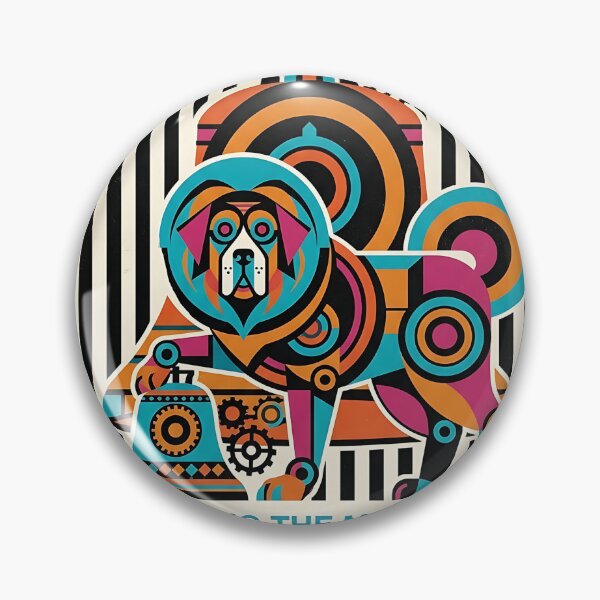 Item preview, Tibetan Mastiff Bell Maker designed and sold by PictoVibe.