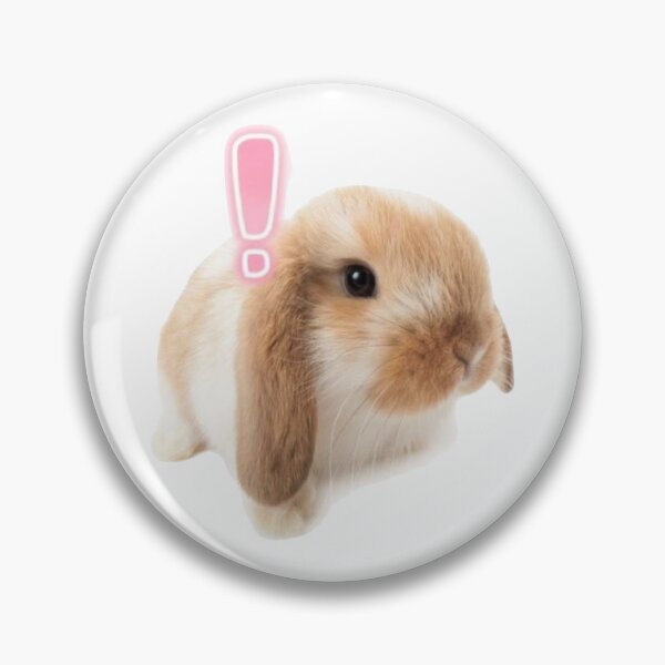 Item preview, exclamation bunny emote designed and sold by teethfairy.