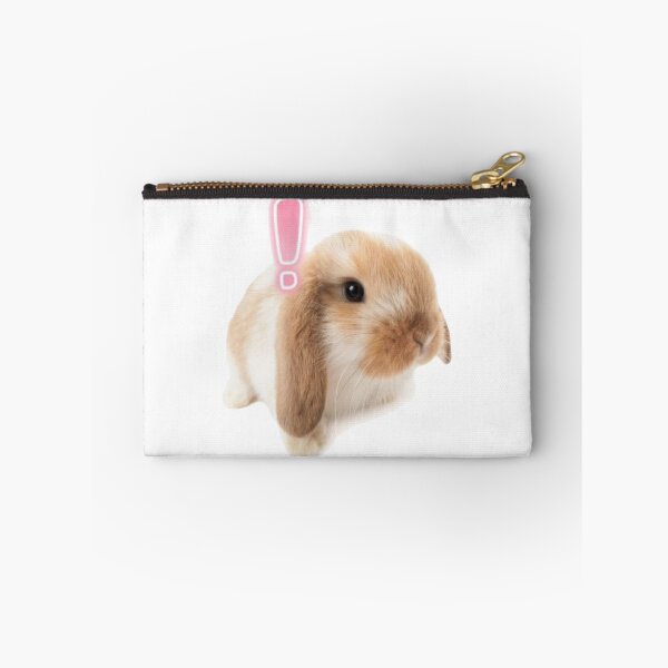 Item preview, exclamation bunny emote designed and sold by teethfairy.