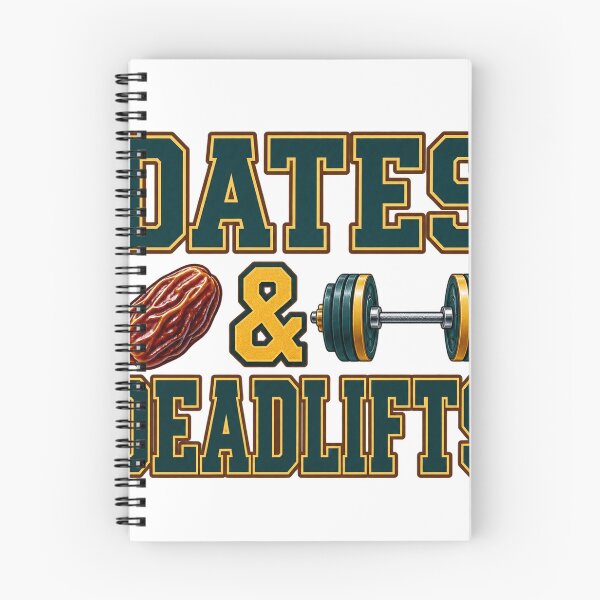 Item preview, Dates and Deadlifts Muslim Gym Halal Fitness Gift designed and sold by ys96.