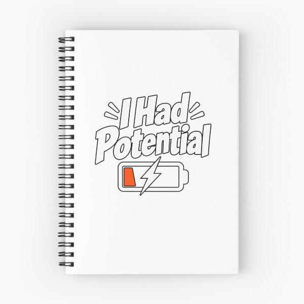 Item preview, I Had Potential Funny Battery Low Charge Sarcastic designed and sold by LiverEver.