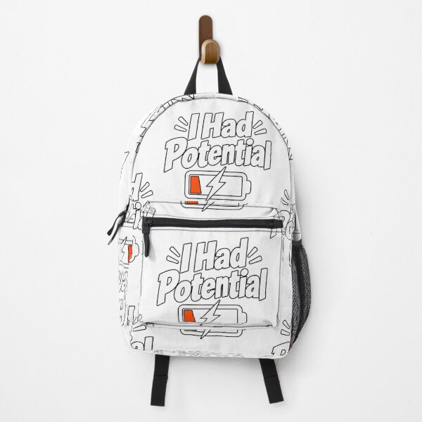 Item preview, I Had Potential Funny Battery Low Charge Sarcastic designed and sold by LiverEver.