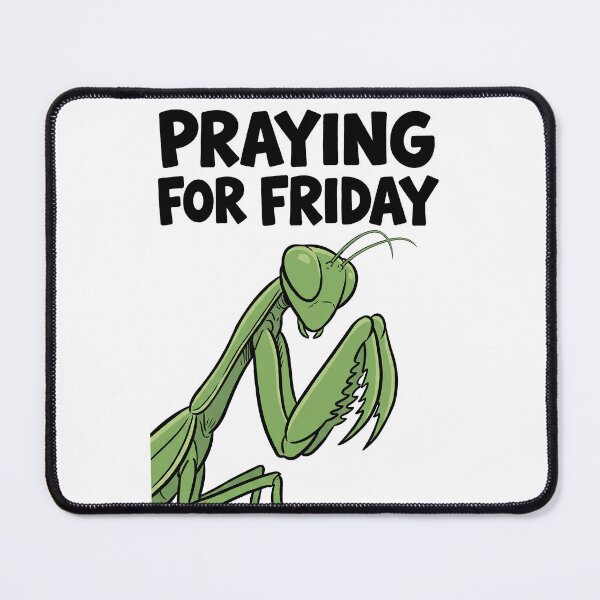Item preview, Praying For Friday, Funny Workplace Humor designed and sold by WrenAndWhimsy.