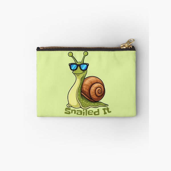 Item preview, Snailed It, Cute Snail Illustration designed and sold by WrenAndWhimsy.
